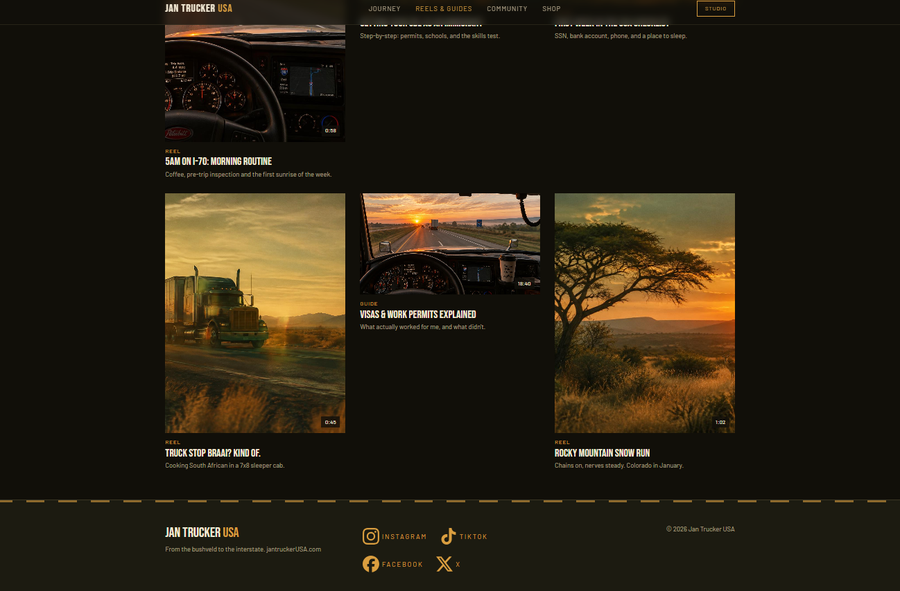 Jan Trucker USA screenshot 4