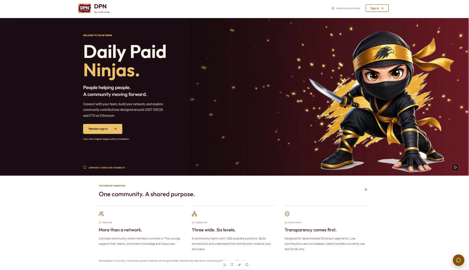 Daily Paid Ninjas screenshot 1