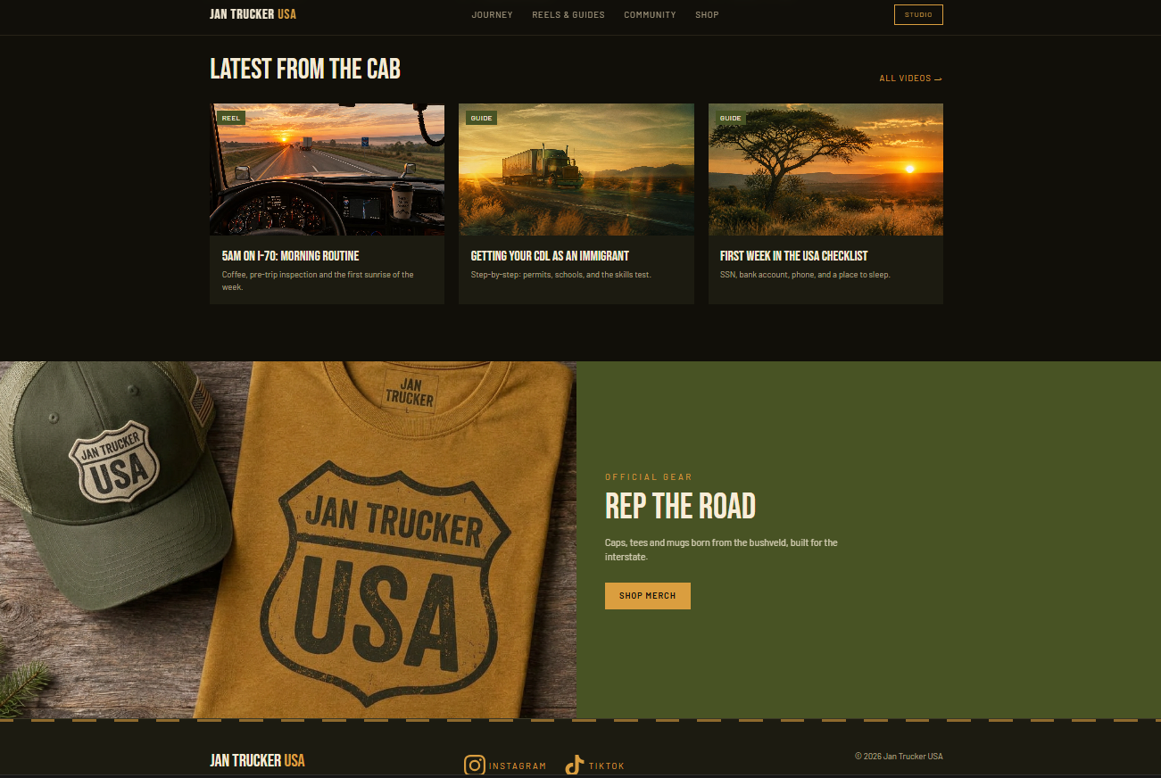 Jan Trucker USA screenshot 2